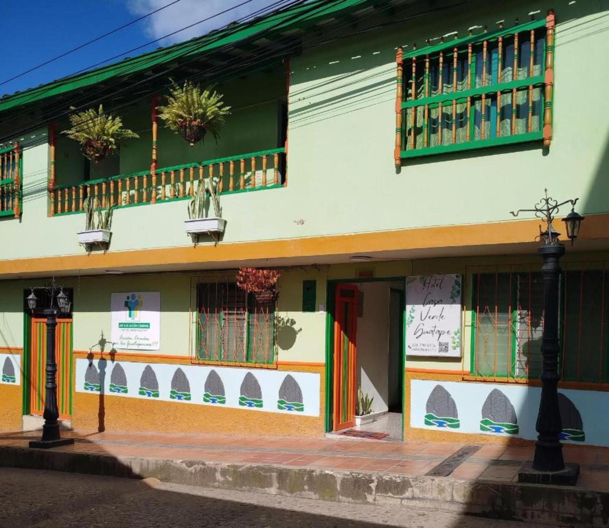 Hotel Casa Verde Guatape Guatapé Exterior foto