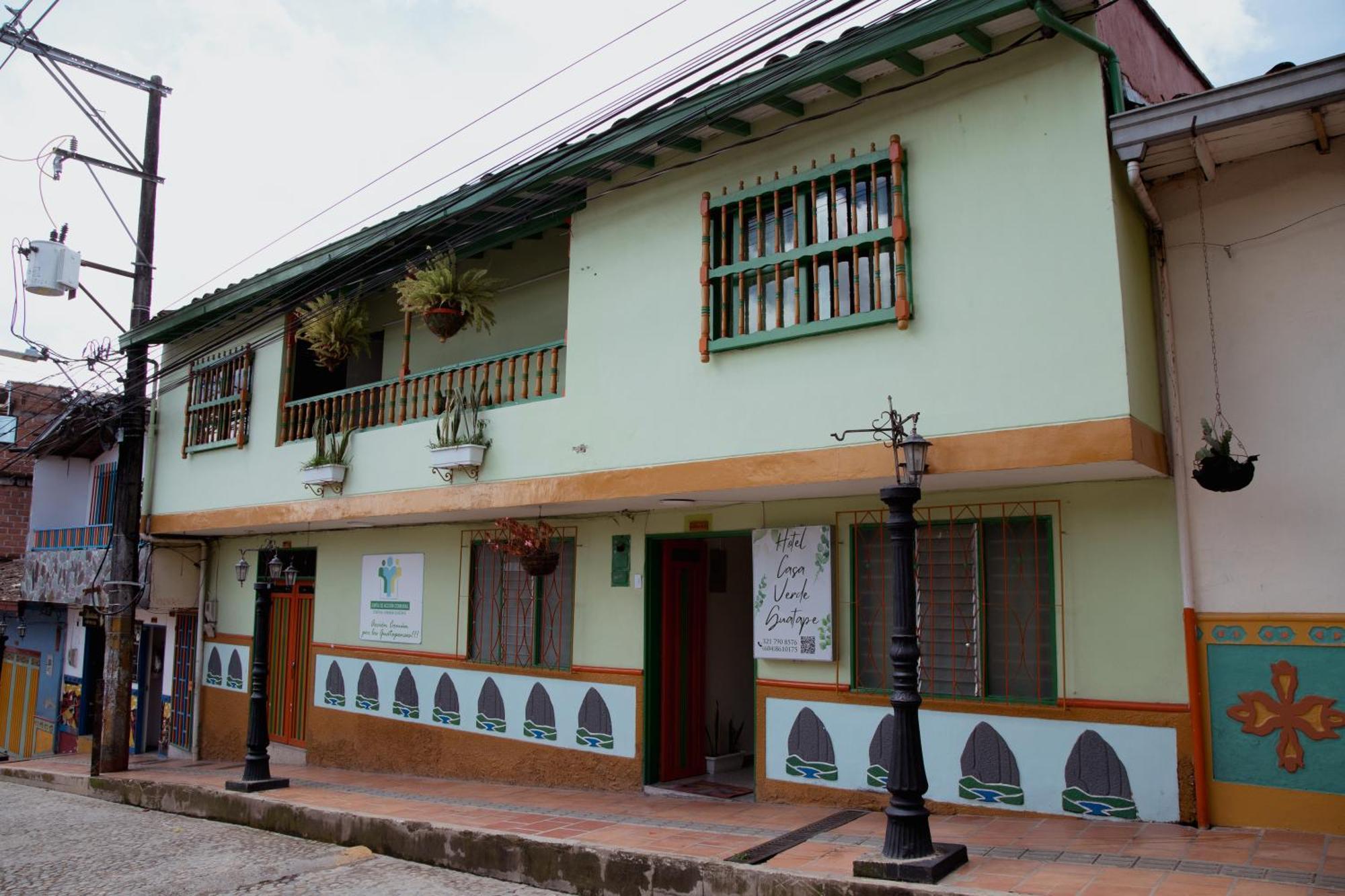 Hotel Casa Verde Guatape Guatapé Exterior foto