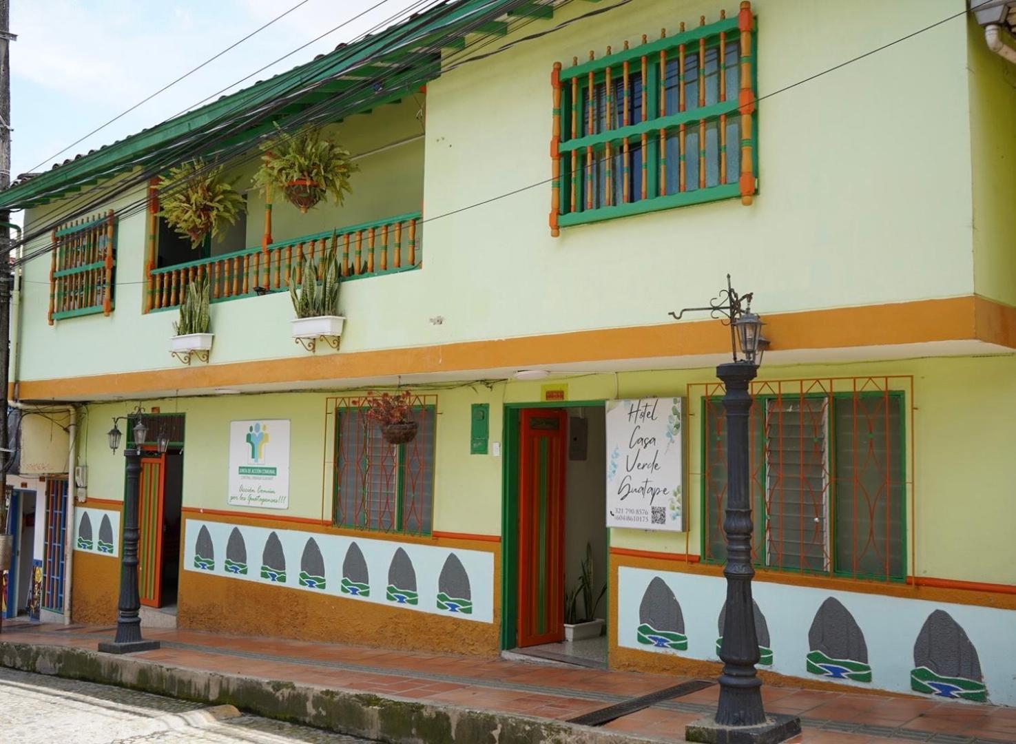 Hotel Casa Verde Guatape Guatapé Exterior foto